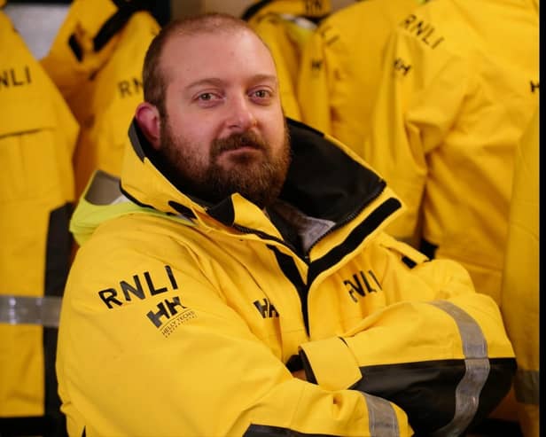 Newhaven RNLI crew member Alex Beckett. Photo: James Johnson