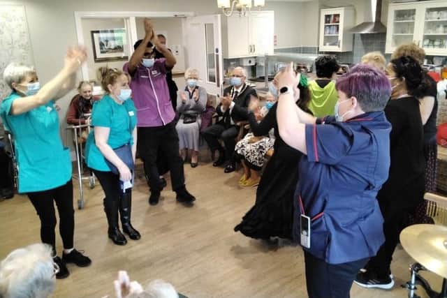 Martlet Manor care home in Haywards Heath raised funds for Age UK West Sussex