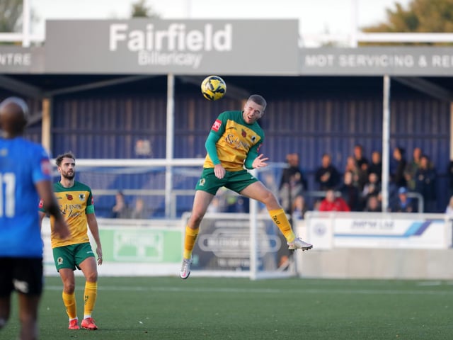 Action from Horsham's entertaining - but ultimately disappointing - 5-3 defeat at Billericay Town in the Isthmian Premier