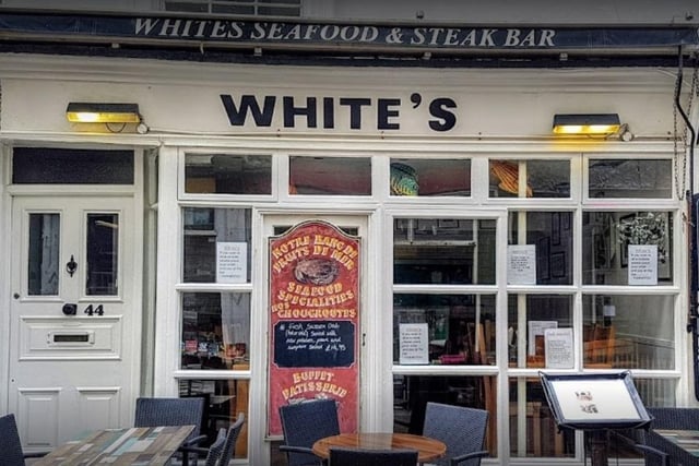 - White's Seafood and Steak Bar
- 44-45 George St, Hastings TN34 3EA
- Overall rating: 4.5*
- Amount of reviews: 2,033

Picture from Google.