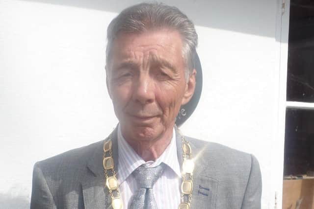 Mayor of Hailsham, Cllr Paul Holbrook.
