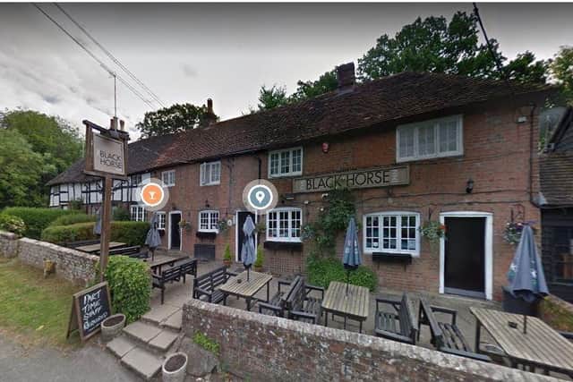 Outbuildings at The Black Horse Inn at Nuthurst have been burgled twice within the past two months. Photo: Google