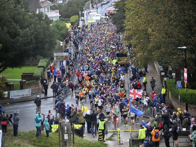 Beachy Head Marathon, Ultra and 10k 2023 (Photo by Jon Rigby)