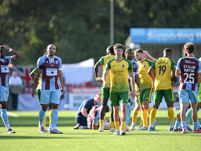 A threadbare Horsham FC side were beaten 4-1 at home by Chesham United in the National League South