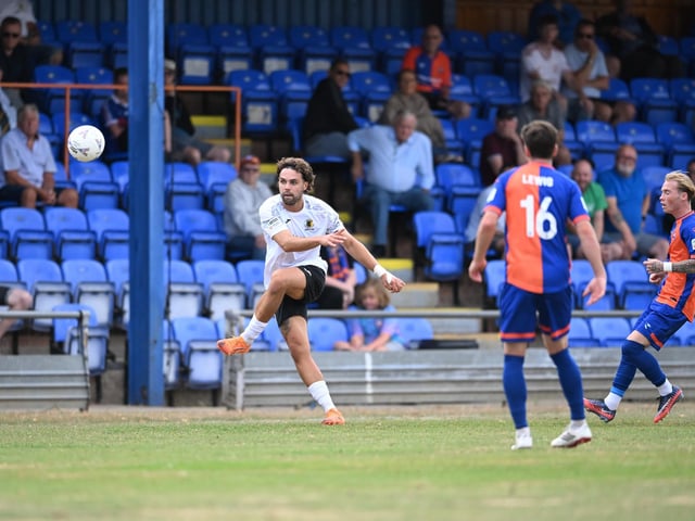 Horsham FC moved up to second in the National League South with a hard-fought 2-1 win at Braintree Town