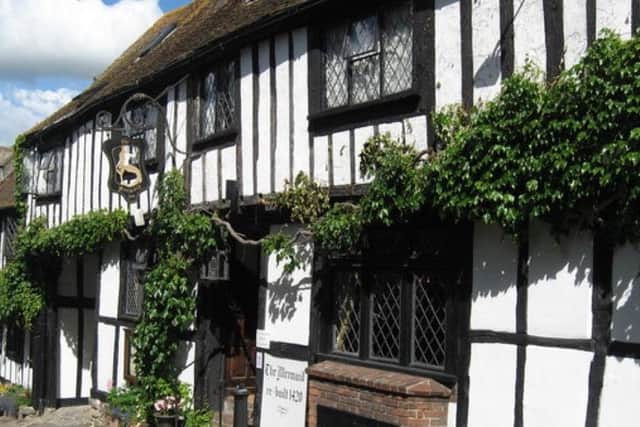 The Mermaid Inn at Rye - famous for its many ghosts