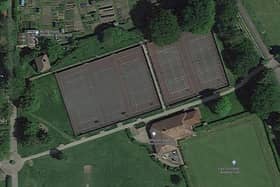 The tennis courts at Mount Noddy Recreation Ground. Photo: Google Maps