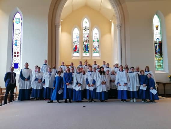 St Paul’s Church choir Chichester