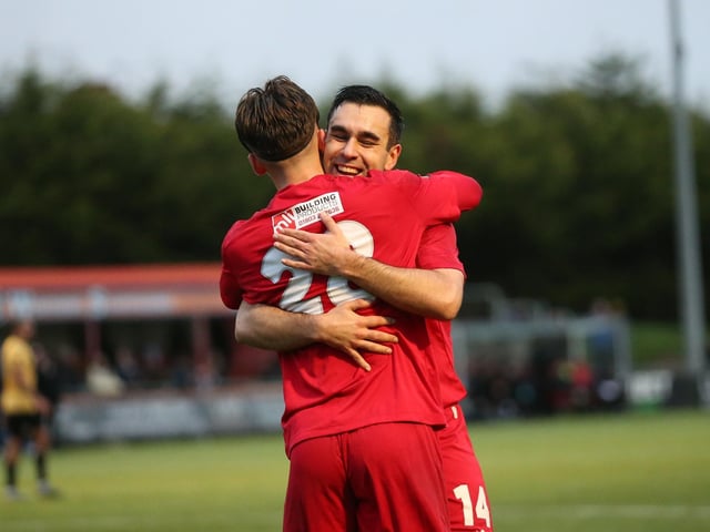 Worthing produced a brilliant display to beat Maidstone United 5-1 at Woodside Road. Photographer Mike Gunn was there to catch the action