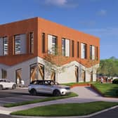 Visual of the new Cranleigh Leisure Centre. Picture courtesy of Waverley Borough Council