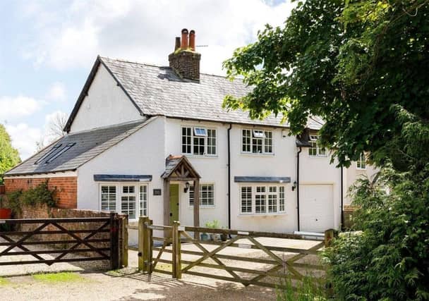 Before it was converted into a large three bedroom house, the property was previously a pair of cottages.