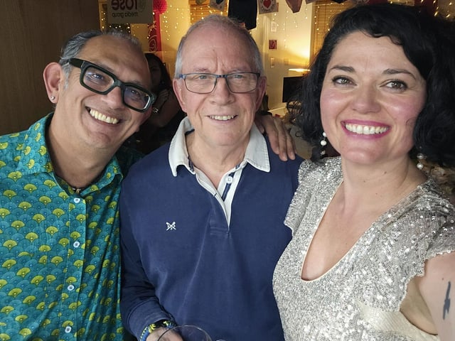 The fundraising event for Hope and Aid Direct took place at Rose Media Group in Highland House, Burgess Hill, on Tuesday, December 17
