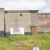 There is an application to install additional CCTV cameras with associated 12m high mounting poles at Lewes Prison. Photo: Google Street View