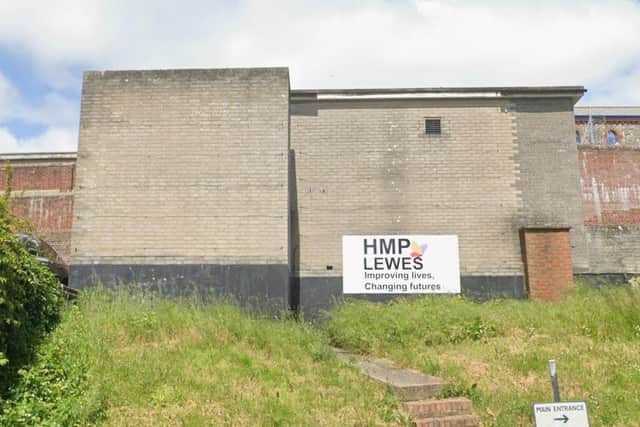 There is an application to install additional CCTV cameras with associated 12m high mounting poles at Lewes Prison. Photo: Google Street View