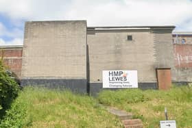 There is an application to install additional CCTV cameras with associated 12m high mounting poles at Lewes Prison. Photo: Google Street View