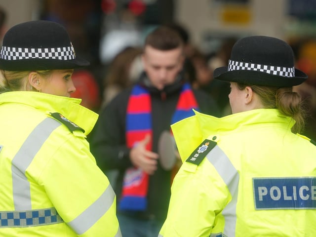 An increased police presence has been seen across Brighton on Sunday (October 18), as thousands of football fans descended on the city for Albion's Premier League clash with rivals Crystal Palace.