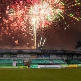 Families are in for sparkling night's entertainment at Bognor Regis Town Football Club