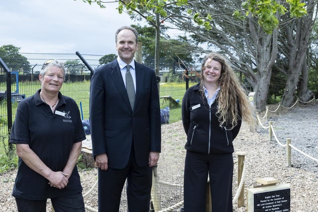 Andrew Blackman, the Lord-Lieutenant, said: "Over those seven decades many thousands of animals have been given better lives by the many dedicated volunteers and staff who work here, and I have greatly enjoyed meeting both the cared-for and the carers.”