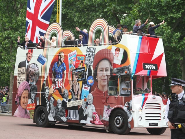 Royal superfan Julia McCarthy-Fox from Southwater photographed the Royal family at the Queen's Platinum Jubilee celebrations in London