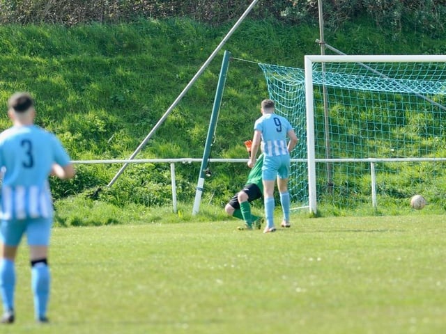 Action from Worthing United's win at home to Mile Oak in the SCFL Division 1