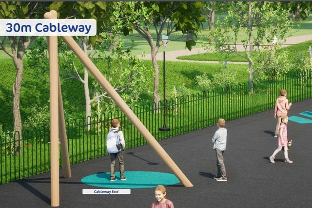 An artist's impression of how the park could look