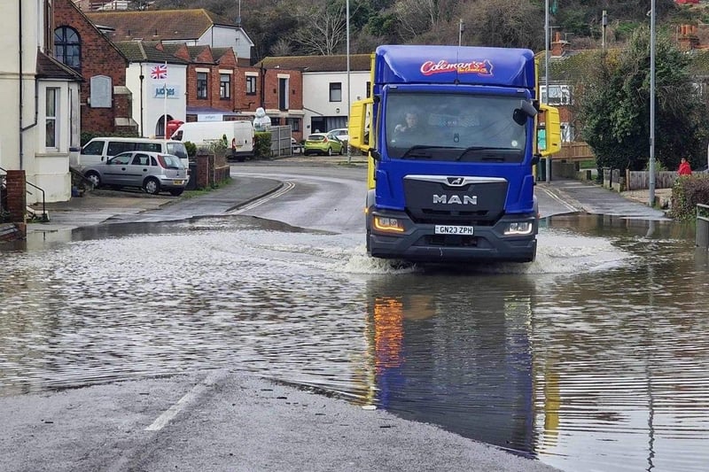 Bexhill Road flooding
