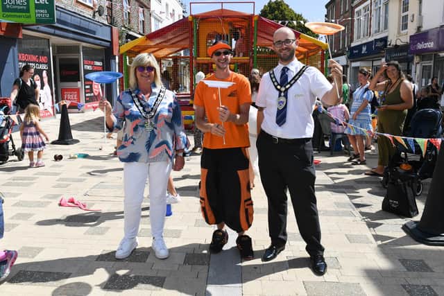 There will be an event in Littlehampton High Street to celebrate the town centre regeneration being complete. Picture: Littlehampton Town Council