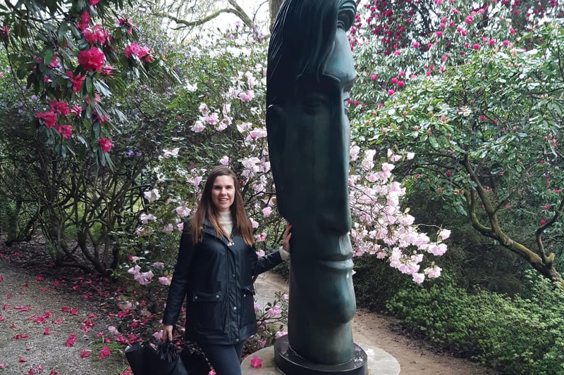 Katherine loved the magic of Leonardslee Gardens and its sculpture trail