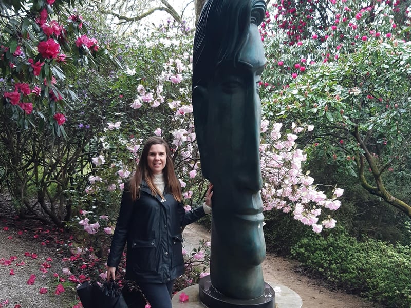Katherine loved the magic of Leonardslee Gardens and its sculpture trail