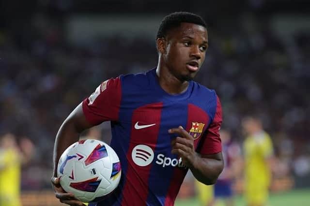 Barcelona's Spanish forward Ansu Fati could be on his way to Brighton