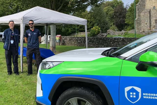 Neighbourhood wardens ran a fantastic community fun day in Steyning to get families together for some free activities in the school summer holiday. Picture: Horsham District Council