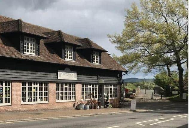 The Cornstore Emporium and tea room at Swan Corner, Pulborough, was forced to close last week because of a flood threat