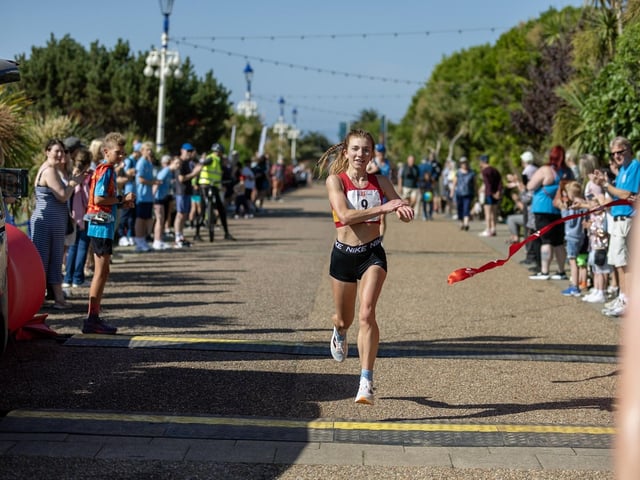 The seventh annual Eastbourne 10k took place in glorious sunshine