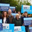 Gillian Keegan met with volunteers in Prinsted this week to kick off her re-election campaign