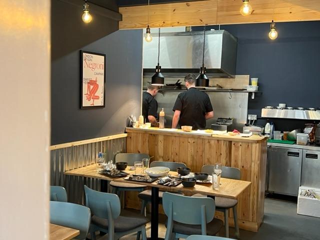 Smoke Shack cooking area