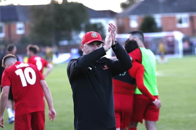 Adam Hinshelwood says he'll miss everyone connected with Worthing FC | Picture: Mike Gunn