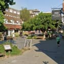 Bishopric, Horsham. Image: GoogleMaps