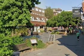 Bishopric, Horsham. Image: GoogleMaps