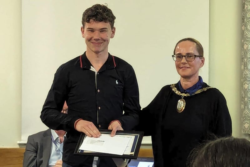 Haywards Heath Town Council's first-ever Community Awards took place on on Monday, April 29. Thomas Cunningham Coleshill