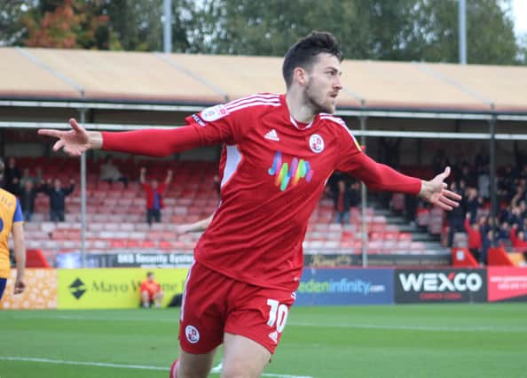 Crawley Town have drifted in the odds with SkyBet who expected a relegation battle for the Reds.