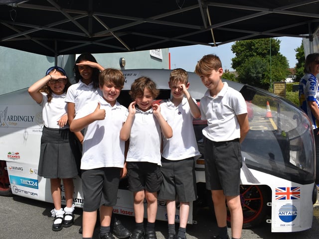 More than 250 students took part in the event