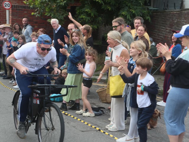Hastings Old Town Carnival Week 2023: Bike Race. Photo by Roberts Photographic.
