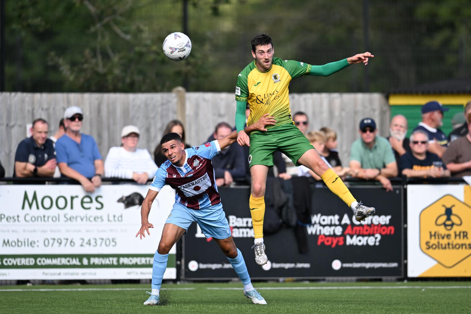 A threadbare Horsham FC side were beaten 4-1 at home by Chesham United in the National League South