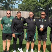 The Bognor RFC coaching team