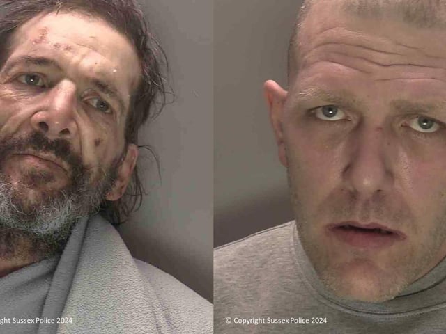 A gardener and his accomplice have been jailed for stealing thousands of pounds from their employers near Haywards Heath. Robert Mansbridge (left) was a gardener for a property in Portsmouth Lane, Lindfield for 25 years, but together with Craig Preston (right), they secretly burgled from the occupants. Police were called to a report of a residential burglary on May 4, 2023, in which thousands of pounds worth of jewellery and personal items were stolen. They were arrested a day later in the same car. A large amount of stolen items were found in the vehicle they were in. Mansbridge, 57, of no fixed address was found guilty by the jury following a four day trial at Lewes Crown Court on April 2. Preston, 42, of no fixed address pleaded guilty to the charge. They were sentenced to a combined seven years’ imprisonment when they appeared before Lewes Crown Court on June 24. Mansbridge was jailed for four years and Preston was jailed for three years.