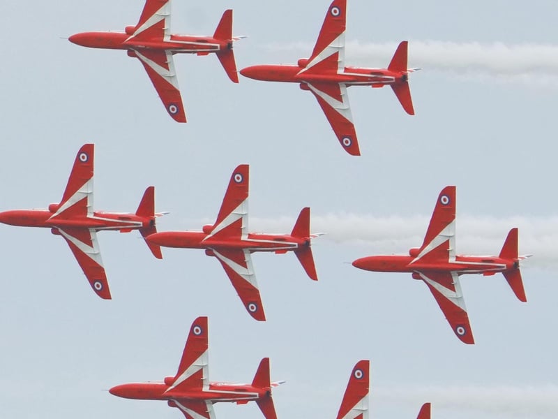 Red Arrows Eastbourne Airshow 2024