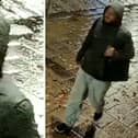 Sussex Police is ‘working to locate the man pictured’ following a ‘report of a sexual assault’ in Cheapside, near London Road, Brighton.