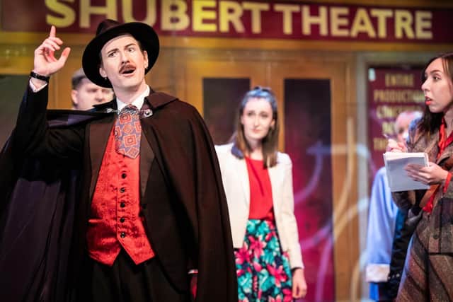 Chris Dale as Max Bialystock in The Producers at The Capitol in Horsham. Picture: Sam Taylor.