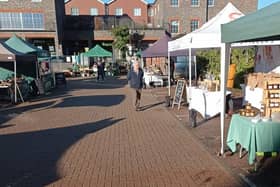 Lewes Farmers Market is currently located in Friars Walk car park on a Saturday morning twice a month.