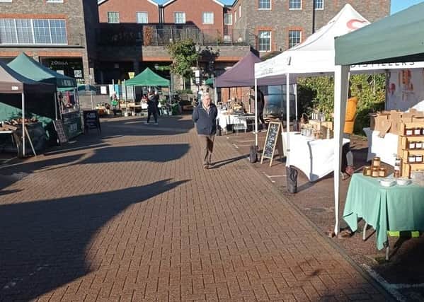 Lewes Farmers Market is currently located in Friars Walk car park on a Saturday morning twice a month.